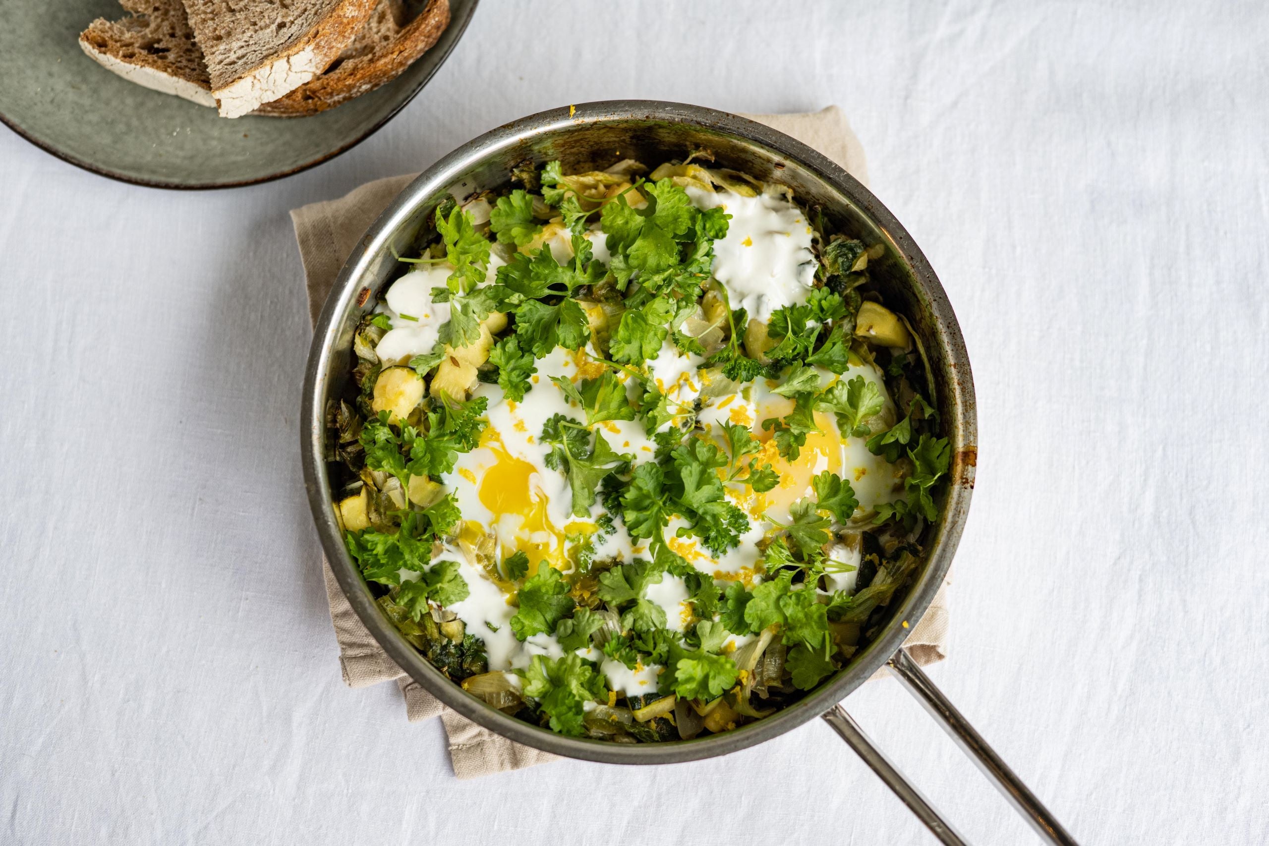 Andijvie-shakshuka