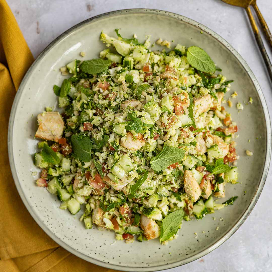 Broccoli-tabouleh