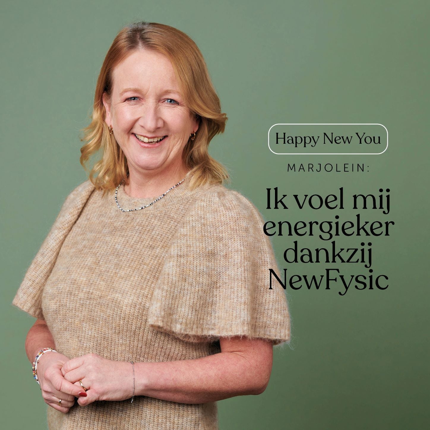 Happy New You: Marjolein vertelt over haar ervaring met NewFysic.