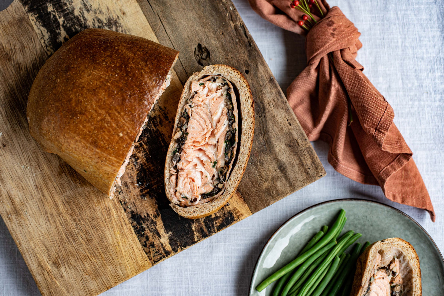 Wellington met zalm