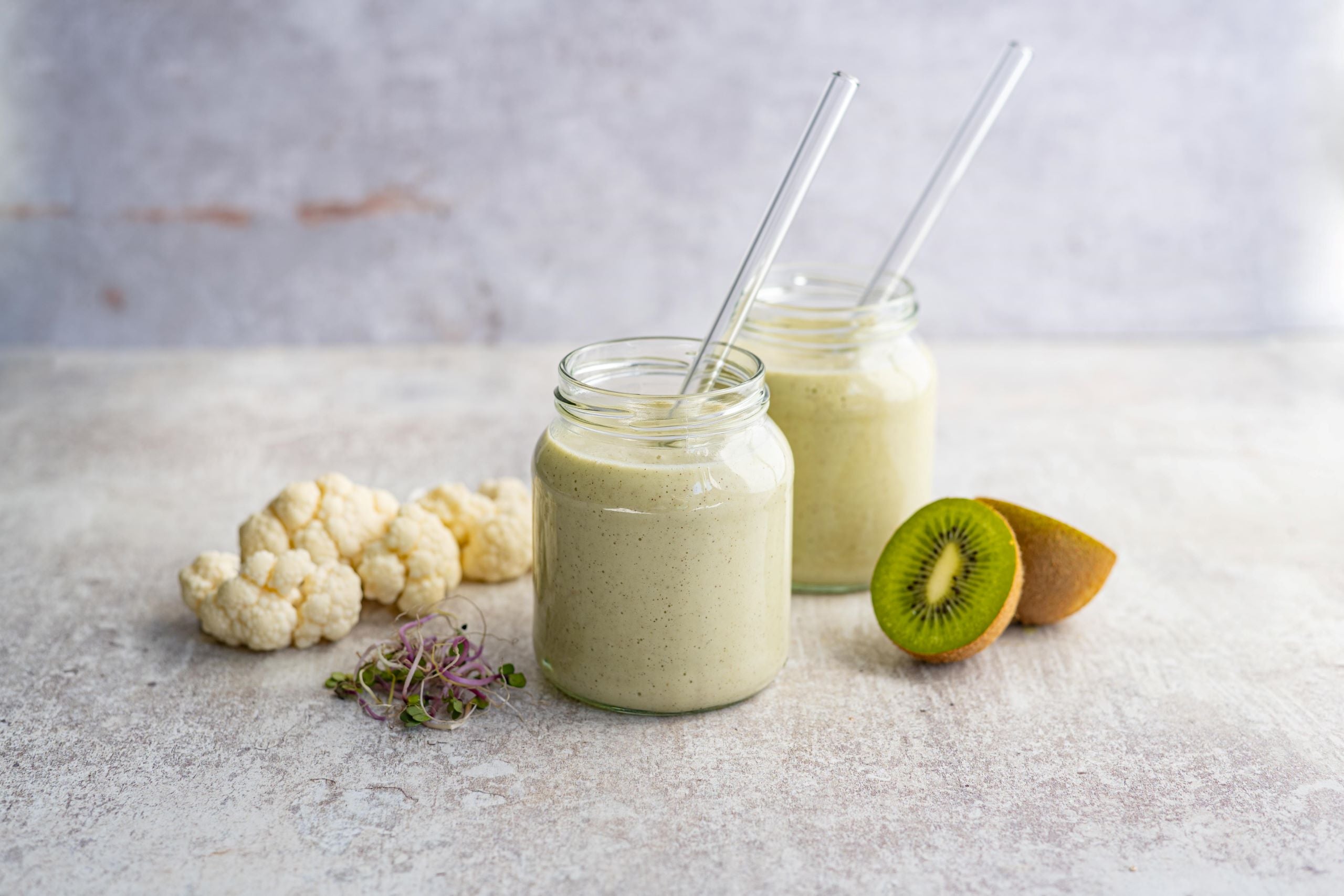 Kiwi-bloemkoolsmoothie